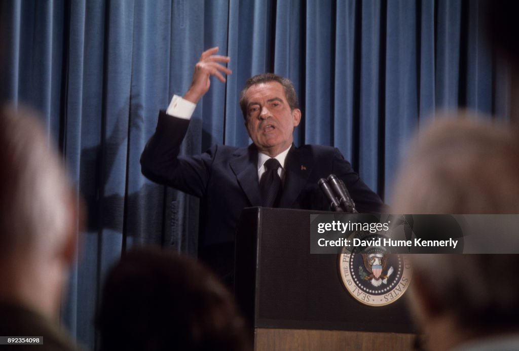 Nixon at a Press Conference