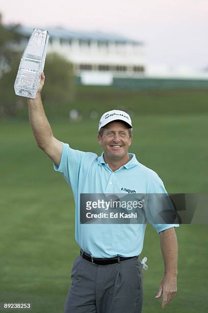 Scenes from The Players Championship, a PGA tournament held annually at the Sawgrass Golf Club in Ponte Vedra, Florida. Tournament winner Fred Funk...