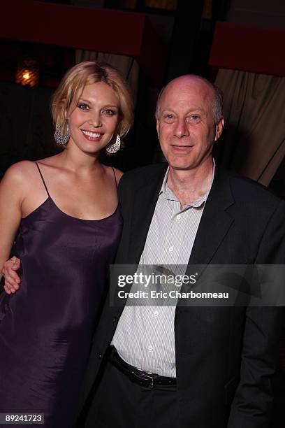 Alaina Kalanj and MGM's Charlie Cohen at MGM's 'SG-U: Stargate Universe' launch party at Comicon on July 23, 2009 at the Hotel Solamar in San Diego,...