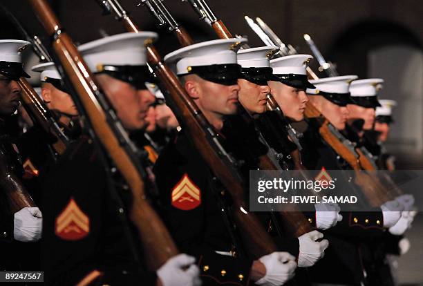 Usmc Command Rallies 29 Us Marines Corps Evening Parade Stock Photos, High-Res Pictures, and ...