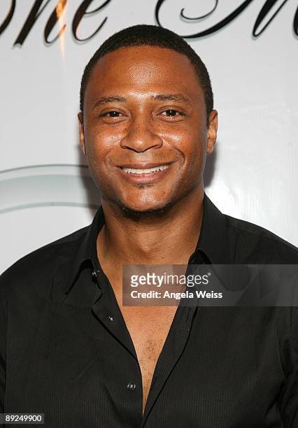 Actor David Ramsey arrives to the EA Sports "Rock The Mansion" Fall soundtrack party held at the Playboy Mansion on July 24, 2009 in Los Angeles,...
