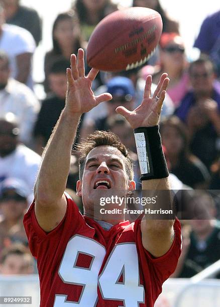 Actor Adrian Pasdar takes part in the Madden NFL 10 Pigskiin Pro-Am on Xbox 360 event on July 24, 2009 in Malibu, California.