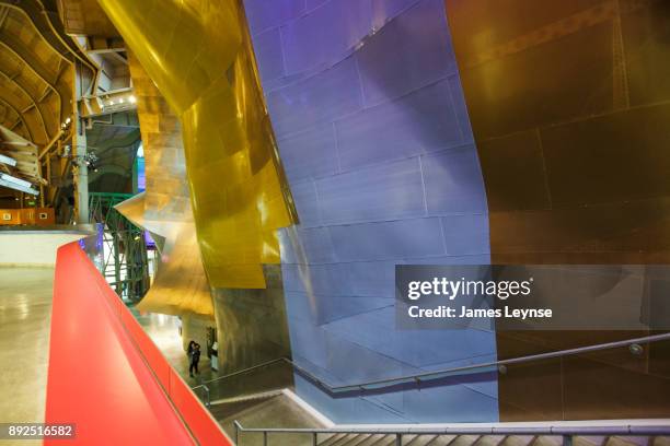 emp museum - seattle - experience music project stock pictures, royalty-free photos & images