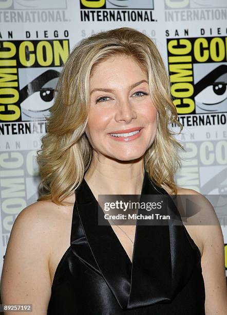 Actress Elizabeth Mitchell attends the 2009 Comic-Con International - Day 3 on July 25, 2009 in San Diego, California.