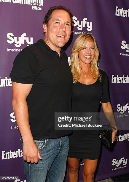 Director/writer/actor Jon Favreau and Joya Tillem attend Entertainment Weekly's Syfy Party during Comic-Con 2009 held at Hotel Solamar on July 25,...