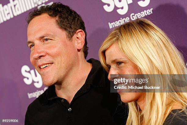 Director/writer/actor Jon Favreau and Joya Tillem attend Entertainment Weekly's Syfy Party during Comic-Con 2009 held at Hotel Solamar on July 25,...