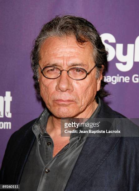 Edward James Olmos attends Entertainment Weekly's Syfy Party during Comic-Con 2009 held at Hotel Solamar on July 25, 2009 in San Diego, California.