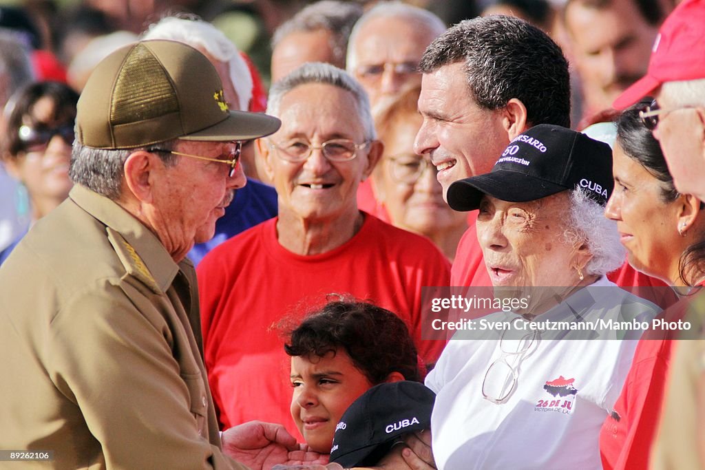 Raul Castro Commemorates Anniversary Of Moncada Barracks Attack
