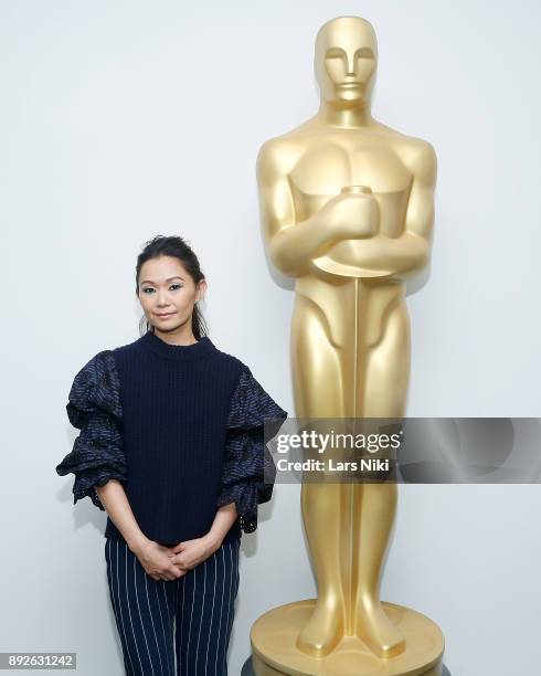 Actor Hong Chau attends The Academy of Motion Picture Arts & Sciences Official Academy Screening of Downsizing at the MOMA Celeste Bartos Theater on...