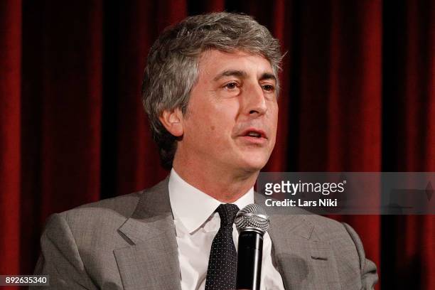 Writer, director and producer Alexander Payne on stage during The Academy of Motion Picture Arts & Sciences Official Academy Screening of Downsizing...