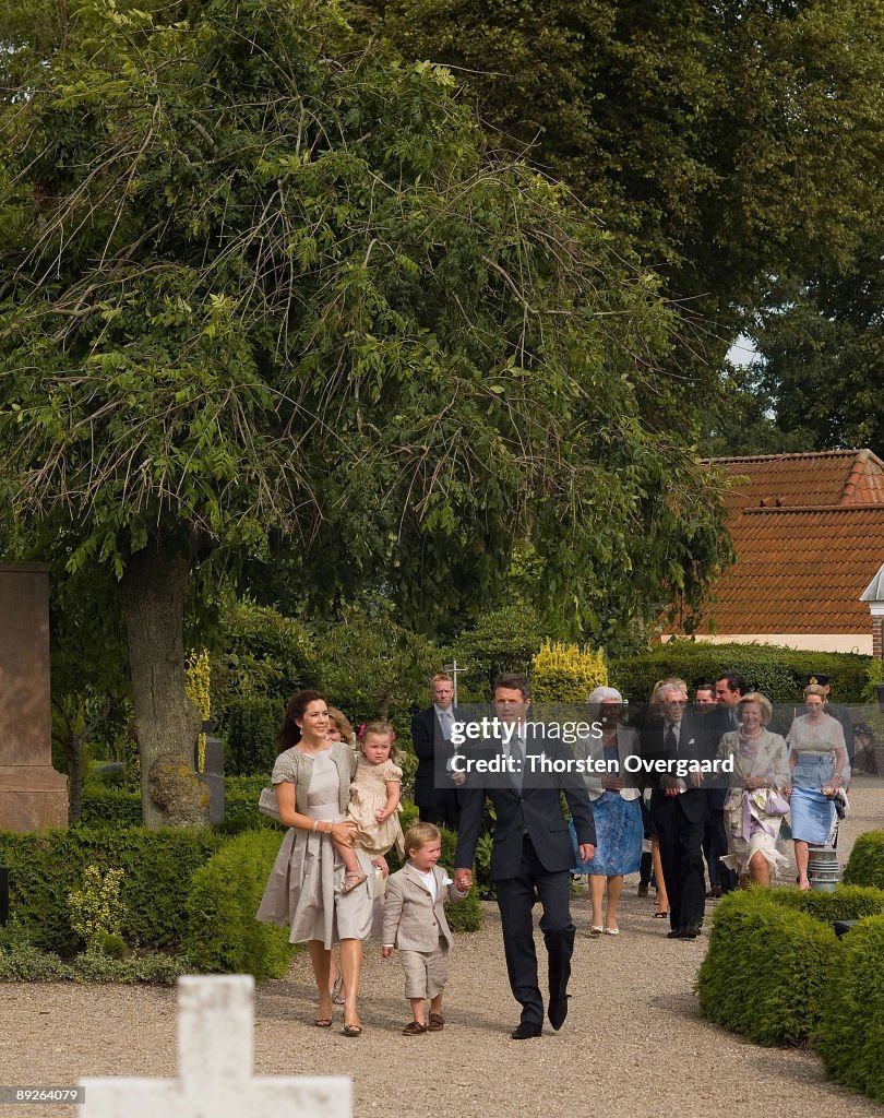 The Royal Christening Of Prince Of Denmark