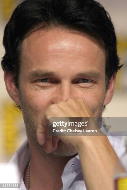 Actor Stephen Moyer attends the "True Blood" panel on day 3 of the 2009 Comic-Con International Convention on July 25, 2009 in San Diego, California.