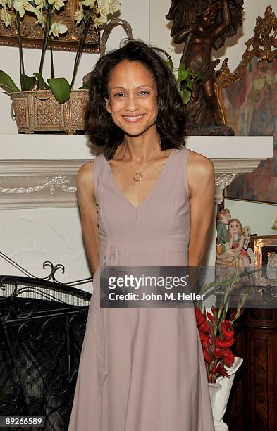 Actress Anne-Marie Johnson, who will be running for President of the Screen Actors Guild in the upcoming elections, attends the Membership First...