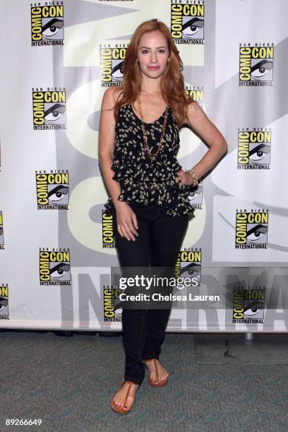 Actress Jaime Ray Newman attends day 3 of the 2009 Comic-Con International Convention on July 25, 2009 in San Diego, California.