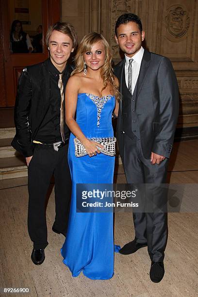 Jack Shepherd, Tina O'Brien and Ryan Thomas attend the National Television Awards 2007 held at the Royal Albert Hall on October 31, 2007 in London,...