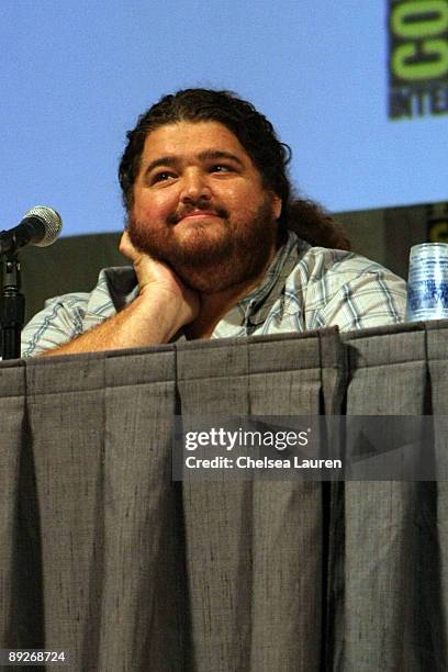 Actor Jorge Garcia attends the "Lost" panel on day 3 of the 2009 Comic-Con International Convention on July 25, 2009 in San Diego, California.