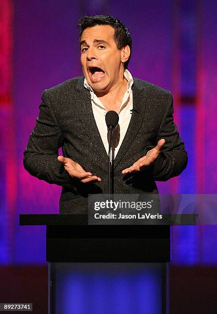 Mario Cantone onstage during Comedy Central's "Roast of Joan Rivers" at CBS Studios on July 26, 2009 in Studio City, California.