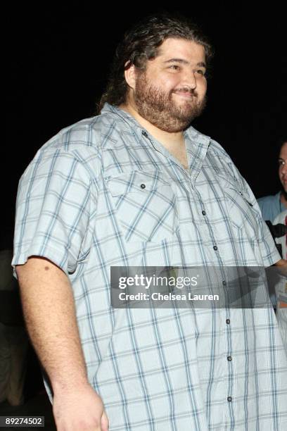 Actor Jorge Garcia attends the "Lost" panel on day 3 of the 2009 Comic-Con International Convention on July 25, 2009 in San Diego, California.