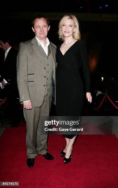 Actress Cate Blanchett and husband Andrew Upton arrive at the 2009 Helpmann Awards Sydney Opera House on July 27, 2009 in Sydney, Australia.