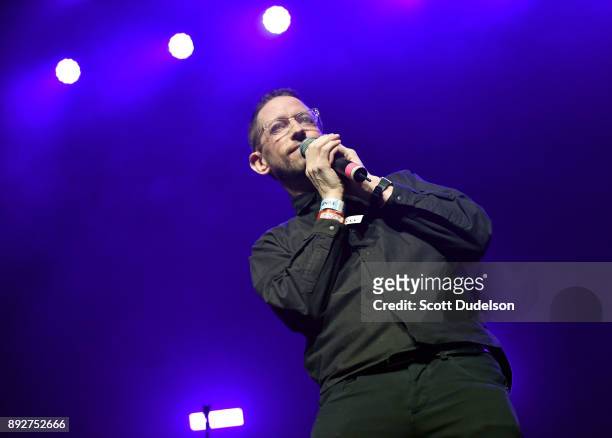 Comedian/actor Neal Brennan performs onstage at The Fonda Theatre on December 13, 2017 in Los Angeles, California.