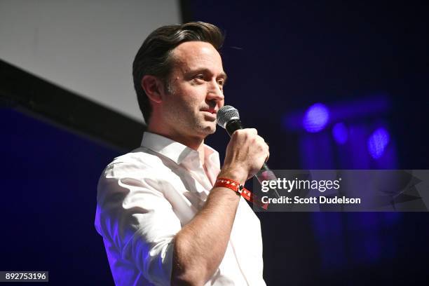 Comedian/actor Mike Phirman appears onstage at The Fonda Theatre on December 13, 2017 in Los Angeles, California.