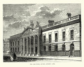 Old East India House Office, London, 19th Century