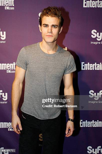 Paul Wesley at the Entertainment Weekly and Syfy invade Comic-Con party at Hotel Solamar on July 25, 2009 in San Diego, California.