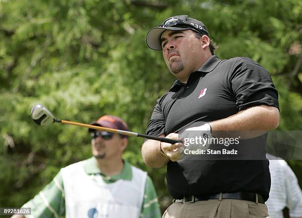 Kevin Stadler during the second round of the EDS Byron Nelson Championship held on the Tournament Players Course and Cottonwood Valley Course at TPC...