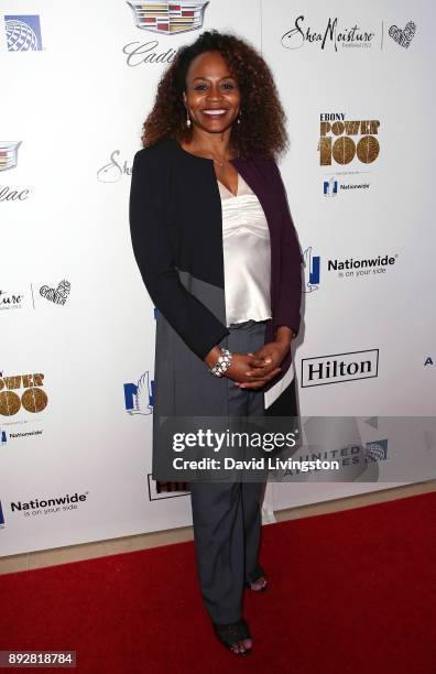 President of Universal Television Pearlena Igbokwe attends Ebony Magazine's Ebony's Power 100 Gala at The Beverly Hilton Hotel on December 1, 2017 in...