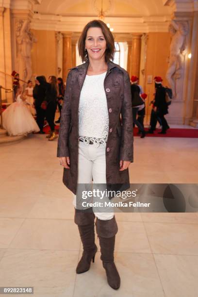 Maya Hakvoort attends the Energy for Life Christmas gala for Children at Hofburg Vienna on December 14, 2017 in Vienna, Austria.