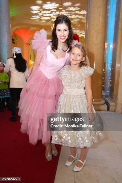 Conny Mooswalder and Ina Hofer attend the Energy for Life Christmas gala for Children at Hofburg Vienna on December 14, 2017 in Vienna, Austria.