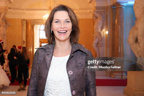 Maya Hakvoort attends the Energy for Life Christmas gala for Children at Hofburg Vienna on December 14, 2017 in Vienna, Austria.