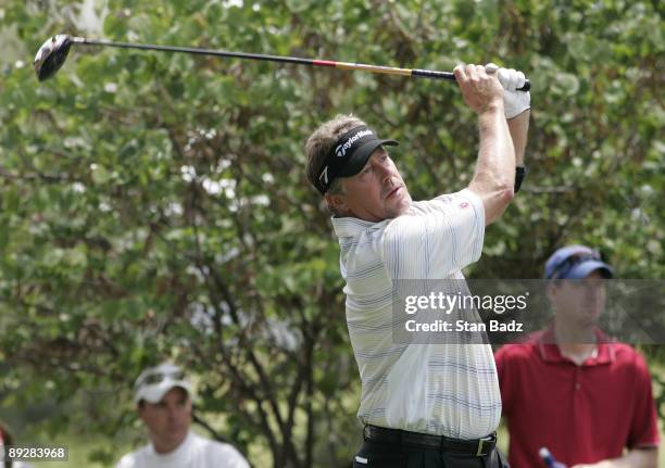 Michael Allen during the fourth and final round of the EDS Byron Nelson Championship held on the Tournament Players Course at TPC Four Seasons Resort...