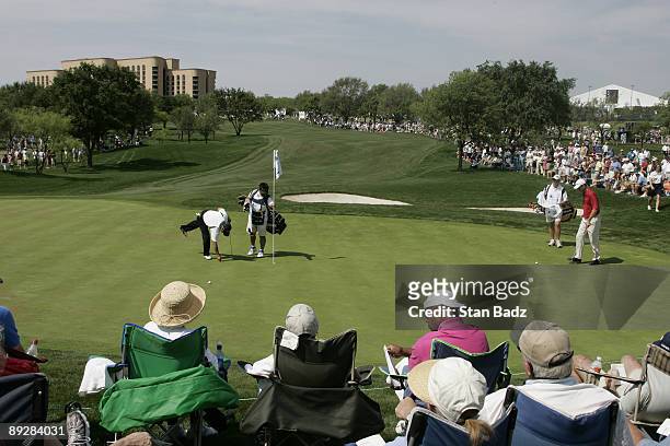 Course scenic during the fourth and final round of the EDS Byron Nelson Championship held on the Tournament Players Course at TPC Four Seasons Resort...