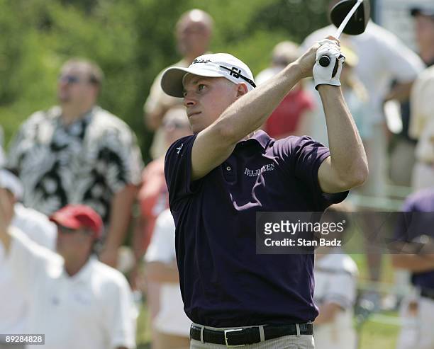 Ben Crane during the third round of the EDS Byron Nelson Championship held on the Tournament Players Course at TPC Four Seasons Resort Las Colinas in...
