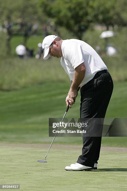 Jason Gore during the third round of the EDS Byron Nelson Championship held on the Tournament Players Course at TPC Four Seasons Resort Las Colinas...