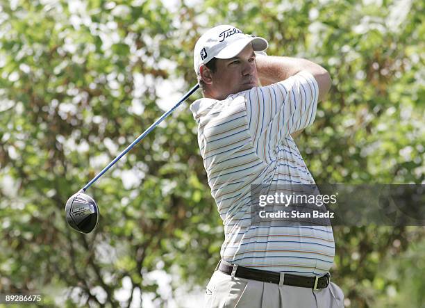 Brendon de Jonge during the second round of the EDS Byron Nelson Championship held on the Tournament Players Course and Cottonwood Valley Course at...