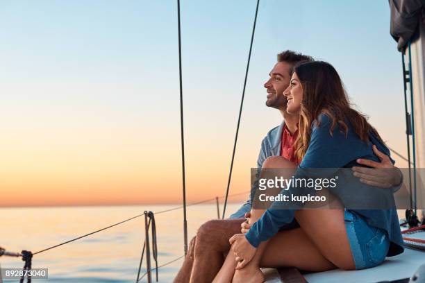 take to the seas for a life of ease - rich sailing imagens e fotografias de stock