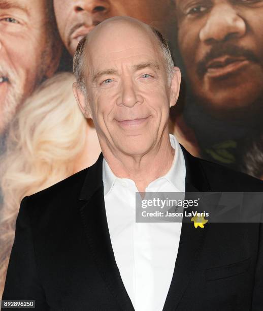 Actor J.K. Simmons attends the premiere of "Father Figures" at TCL Chinese Theatre on December 13, 2017 in Hollywood, California.