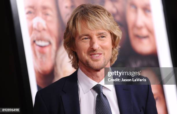 Actor Owen Wilson attends the premiere of "Father Figures" at TCL Chinese Theatre on December 13, 2017 in Hollywood, California.