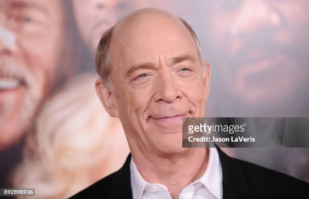 Actor J.K. Simmons attends the premiere of "Father Figures" at TCL Chinese Theatre on December 13, 2017 in Hollywood, California.