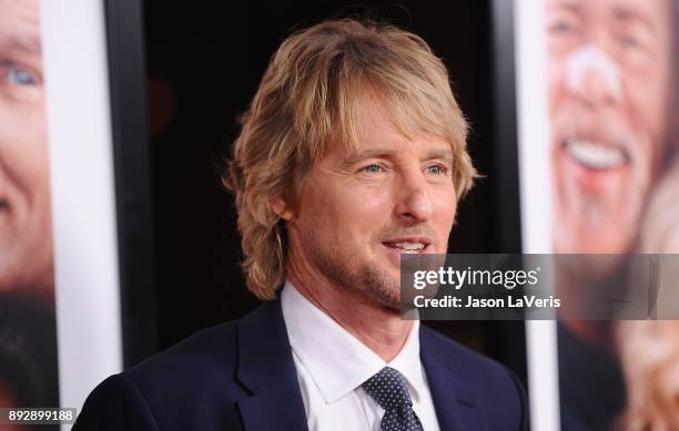 Actor Owen Wilson attends the premiere of "Father Figures" at TCL Chinese Theatre on December 13, 2017 in Hollywood, California.