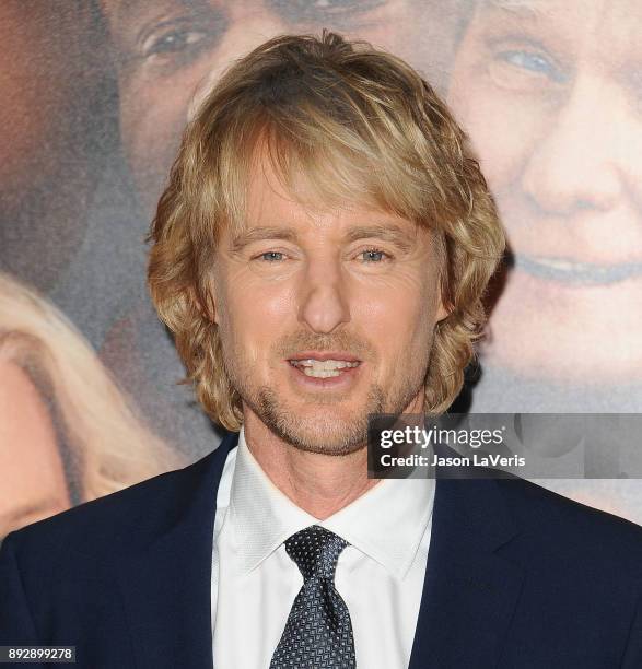 Actor Owen Wilson attends the premiere of "Father Figures" at TCL Chinese Theatre on December 13, 2017 in Hollywood, California.