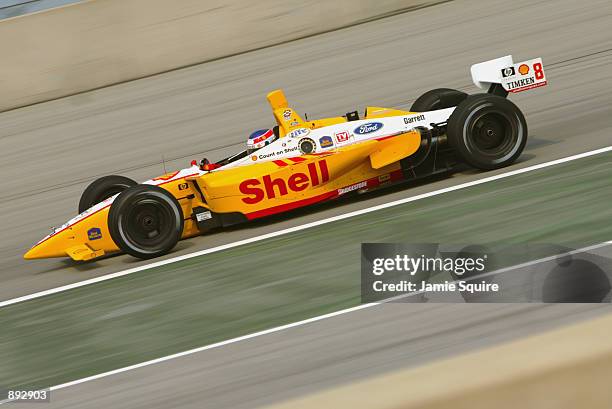 Jimmy Vasser driving the Shell Team Rahal Ford Lola during practice for the Grand Prix of Chicago round 7 of the CART FedEx Championship Series on...