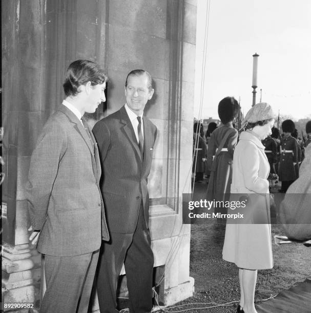 The Royal Mint in Llantrisant, Pontyclun, South Wales, was officially opened by The Queen, in readiness for the introduction of the decimal coinage...