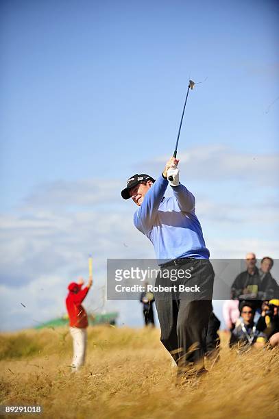 Tom Watson in action from rough on Sunday at Ailsa Course of Turnberry Resort. South Ayrshire, Scotland 7/19/2009 CREDIT: Robert Beck