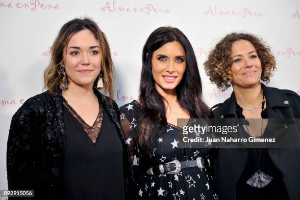 Pilar Rubio attends 'Alma En Pena' new opening store on December 14, 2017 in Madrid, Spain.