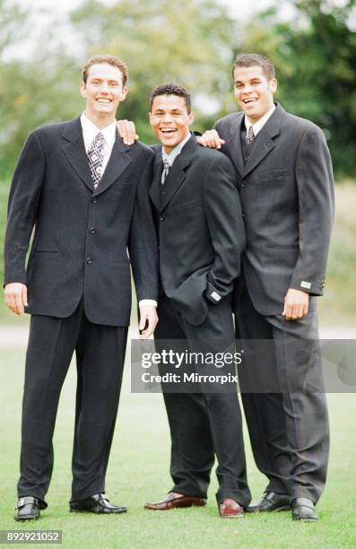 Coventry City Football Players will be taking part in Coventry Evening Telegraph Fashion Show, pictured Left to Right, Noel Whelan, John Salako, and...