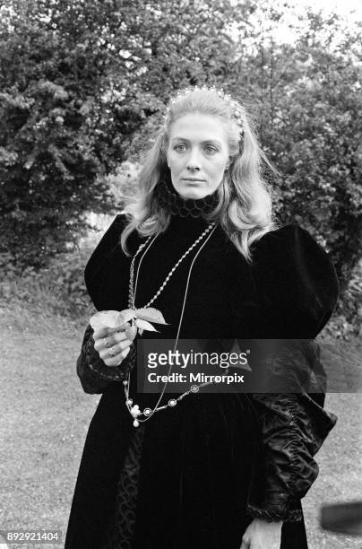 Filming 'Mary, Queen of Scots' began at Shepperton Studios. Vanessa Redgrave plays the title role, 13th May 1971.