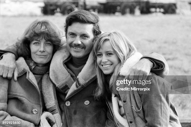 At EMI studios Elstree they are just starting a new film called 'Winter Rates' . Pictured are stars Vanessa Redgrave, Cliff Robertson and Susan...